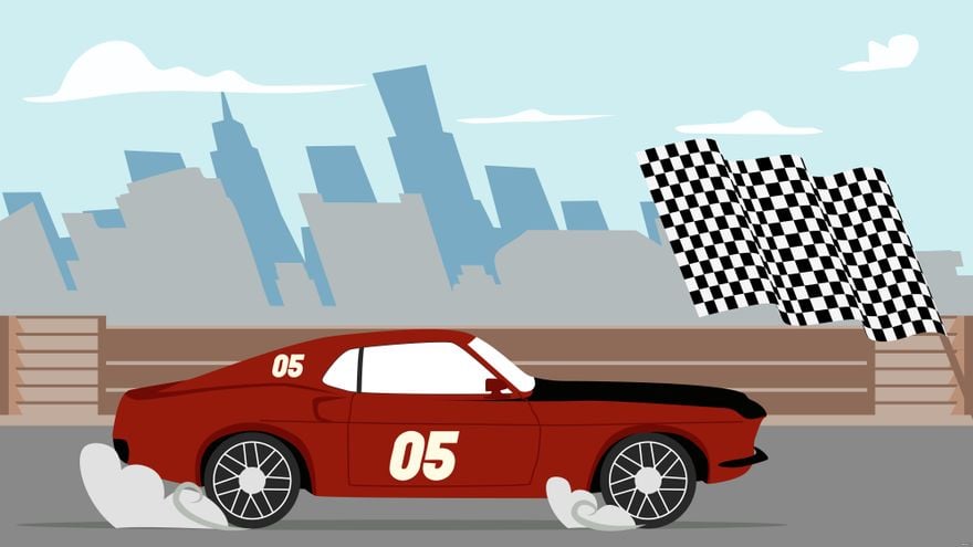 Free Fast Car Background in Illustrator, EPS, SVG, JPG, PNG