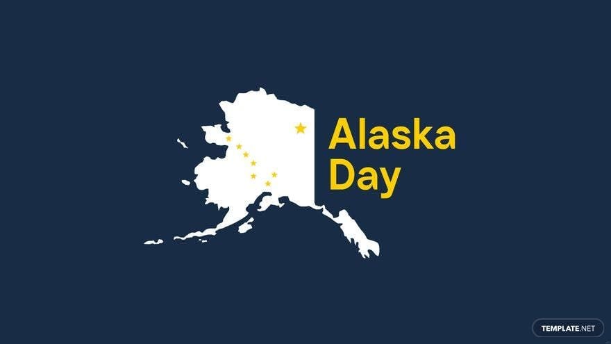 Alaska Day Background