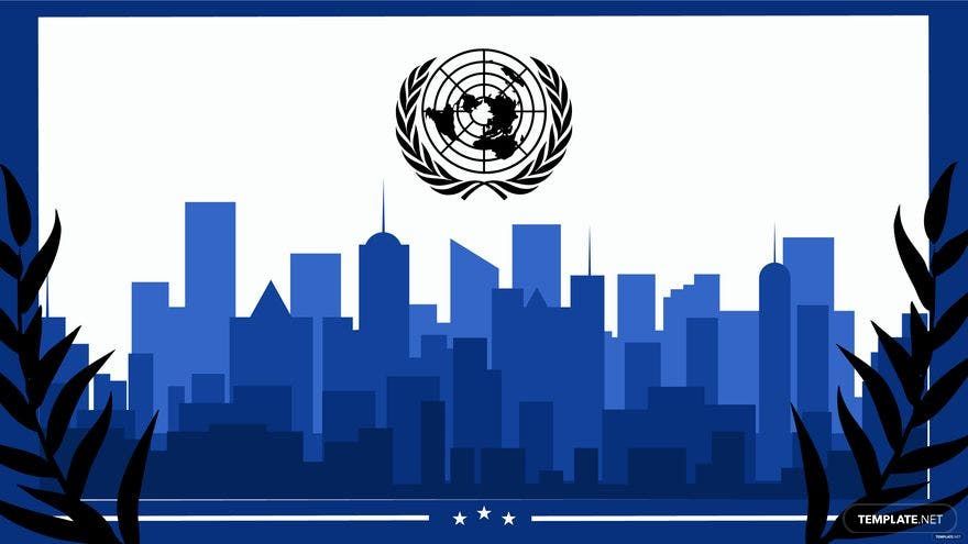 United Nations Day Vector Background
