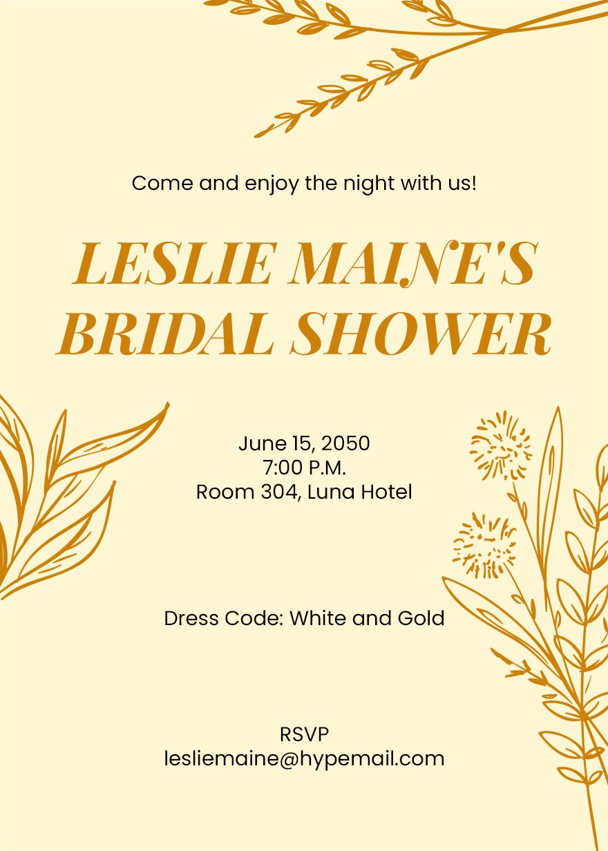 Lingerie Blush Bridal Shower Invitation