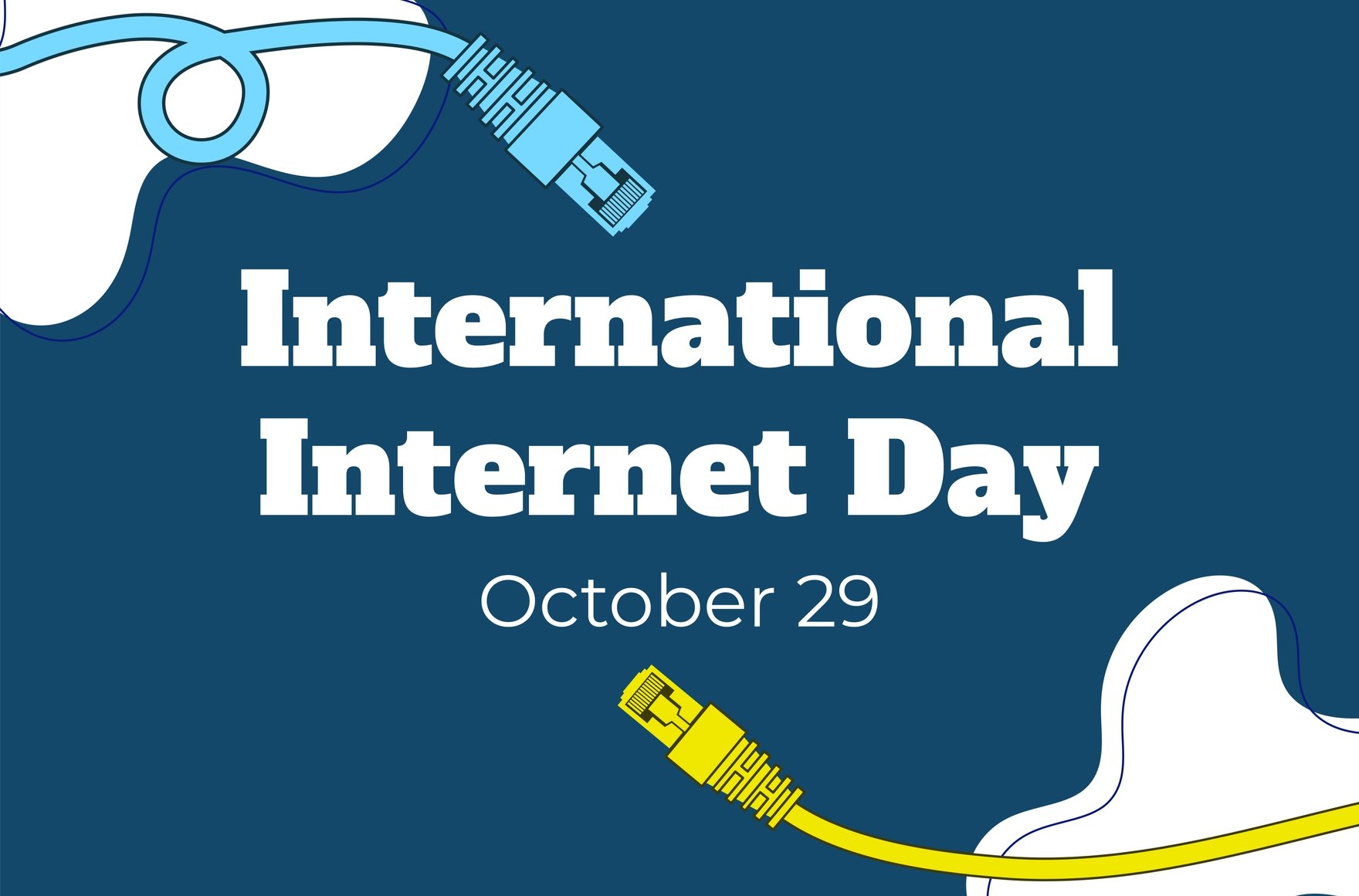 International Internet Day Banner in Illustrator, PSD, EPS, SVG, JPG, PNG