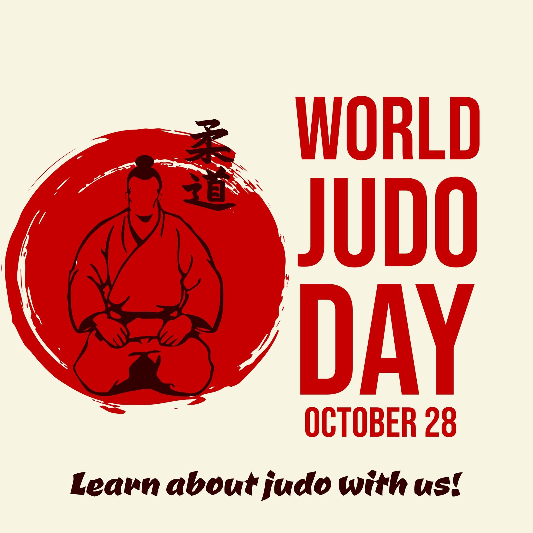Free World Judo Day Instagram Post in Illustrator, PSD, EPS, SVG, JPG, PNG
