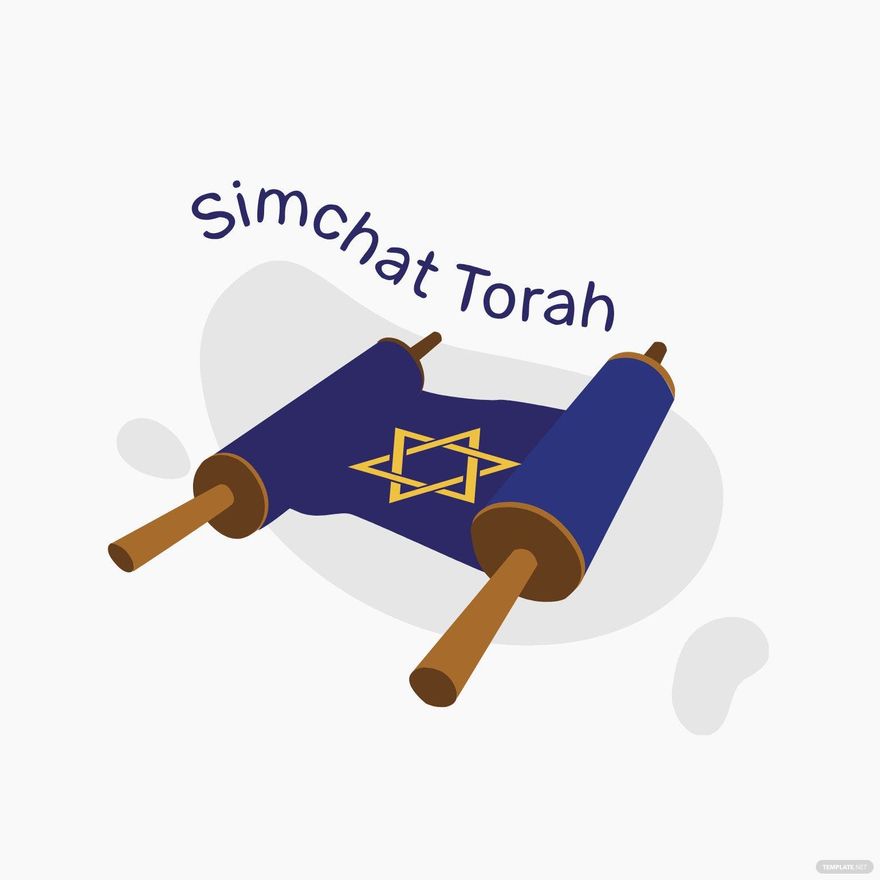 Free Simchat Torah Vector in Illustrator, PSD, EPS, SVG, JPG, PNG