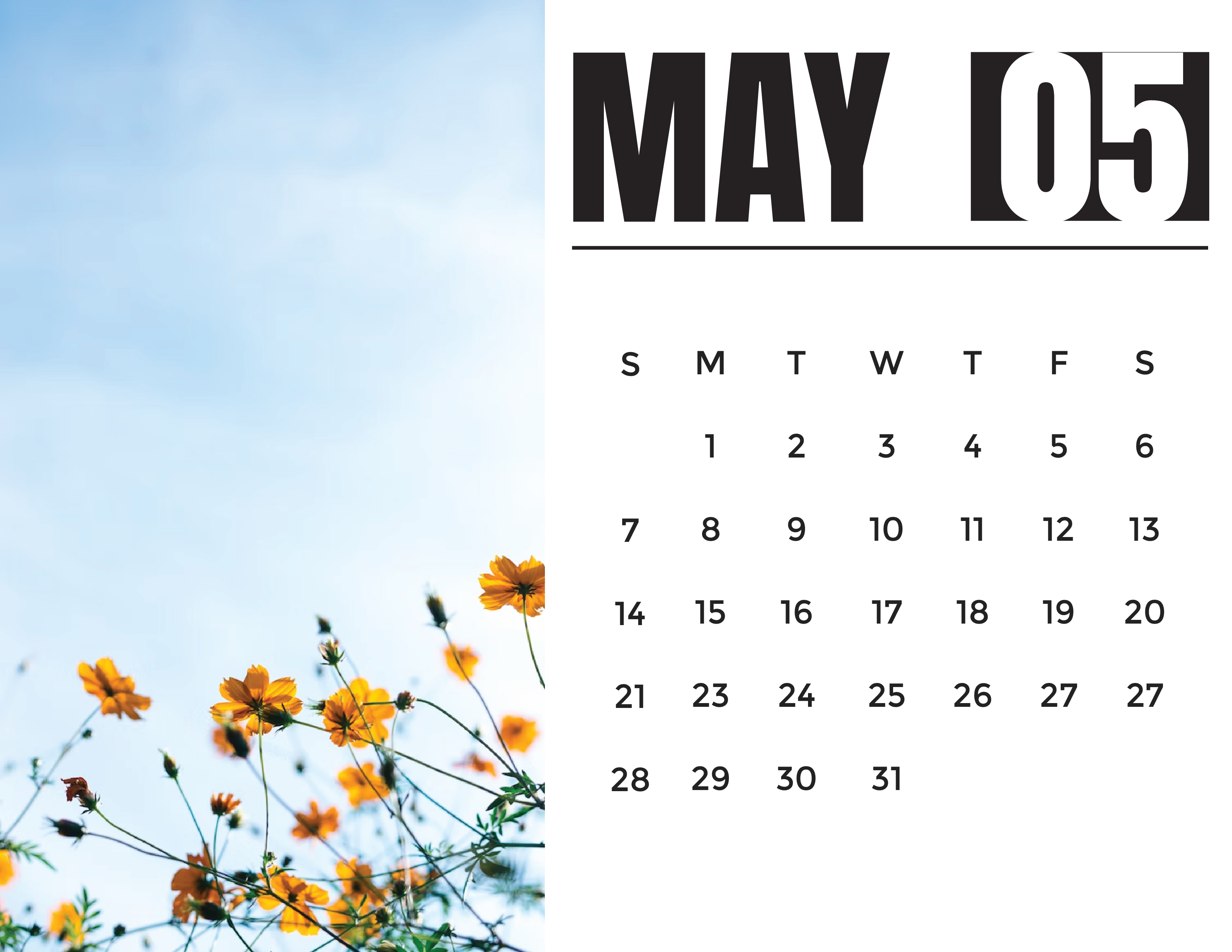 Free 2023 Photo Calendar Template to Edit Online