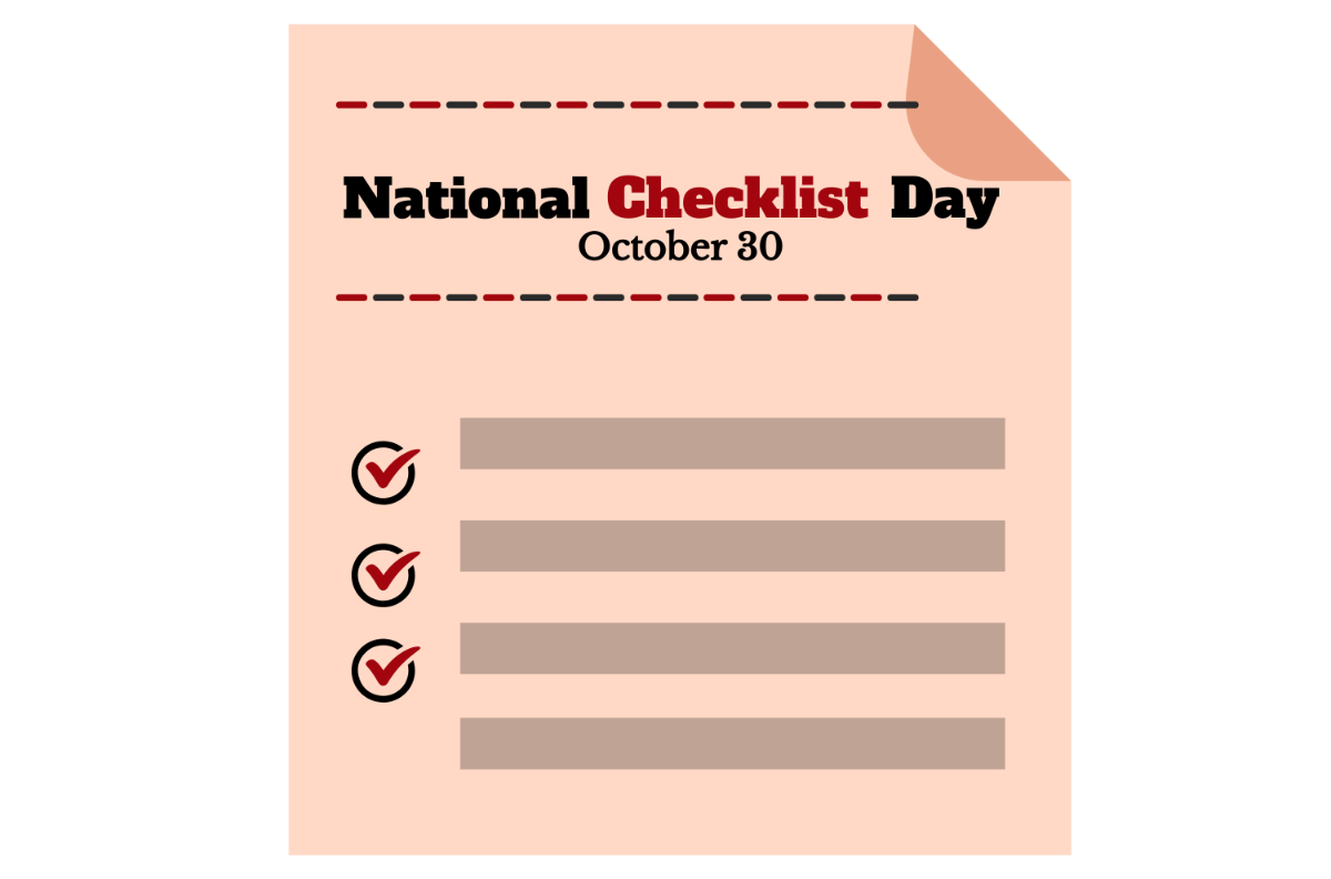 National Checklist Day Banner Template