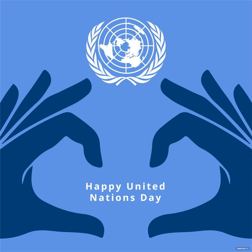 Free Happy United Nations Day Vector in Illustrator, PSD, EPS, SVG, JPG, PNG