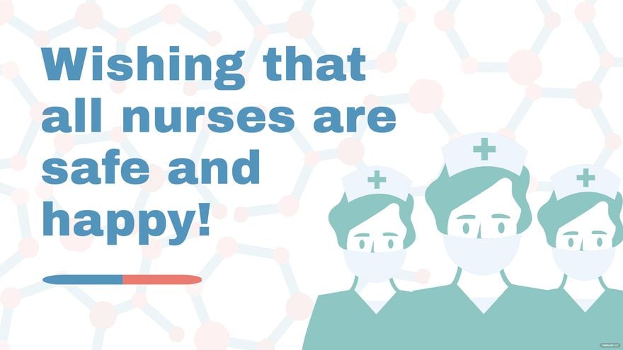 Free National Emergency Nurse’s Day Wishes Background in PDF, Illustrator, PSD, EPS, SVG, JPG, PNG