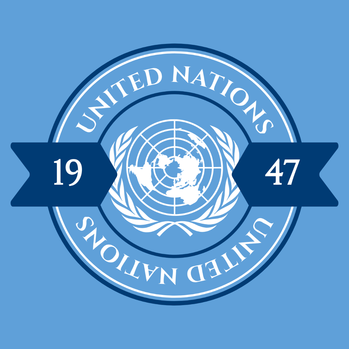 Free United Nations Day Clipart Vector Template