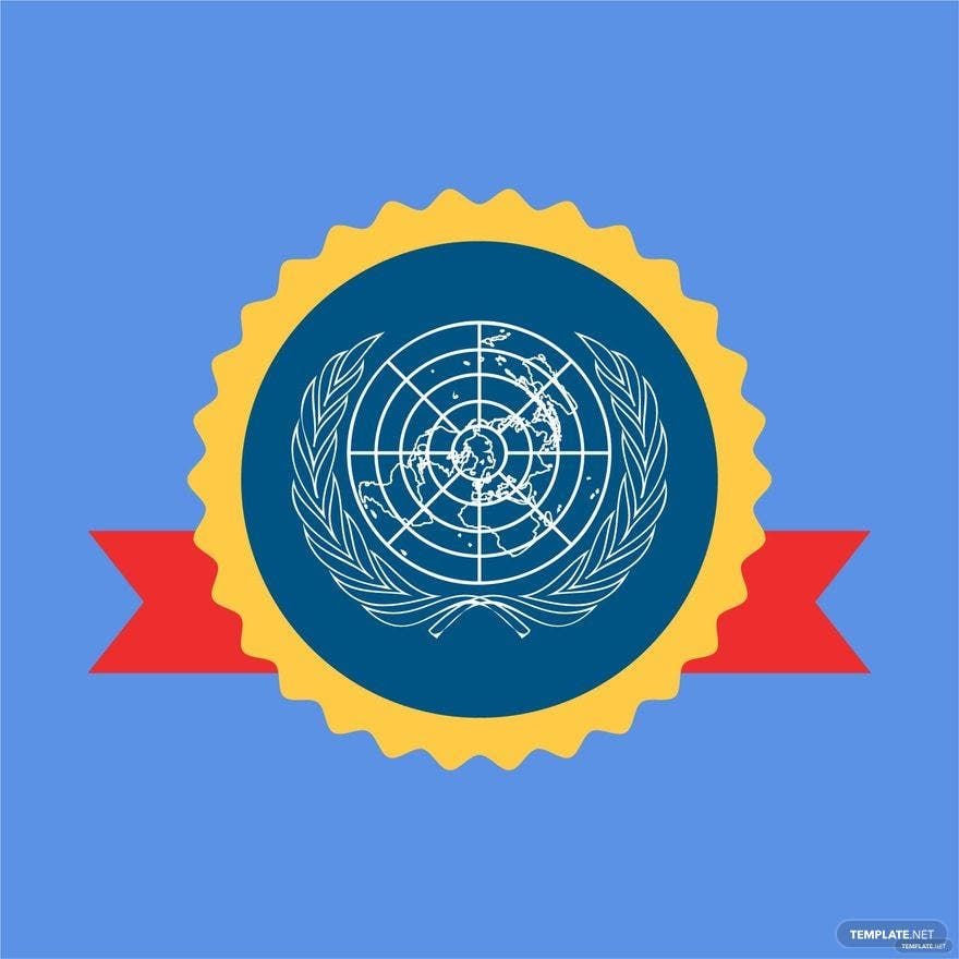 United Nations Day Drawing Vector