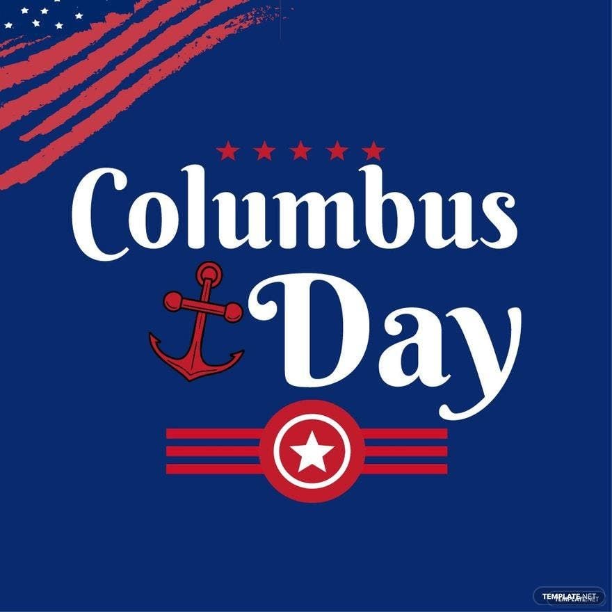 Columbus Day Celebration Vector