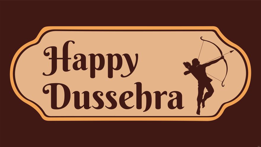 Free Dussehra Day Background in PDF, Illustrator, PSD, EPS, SVG, JPG, PNG