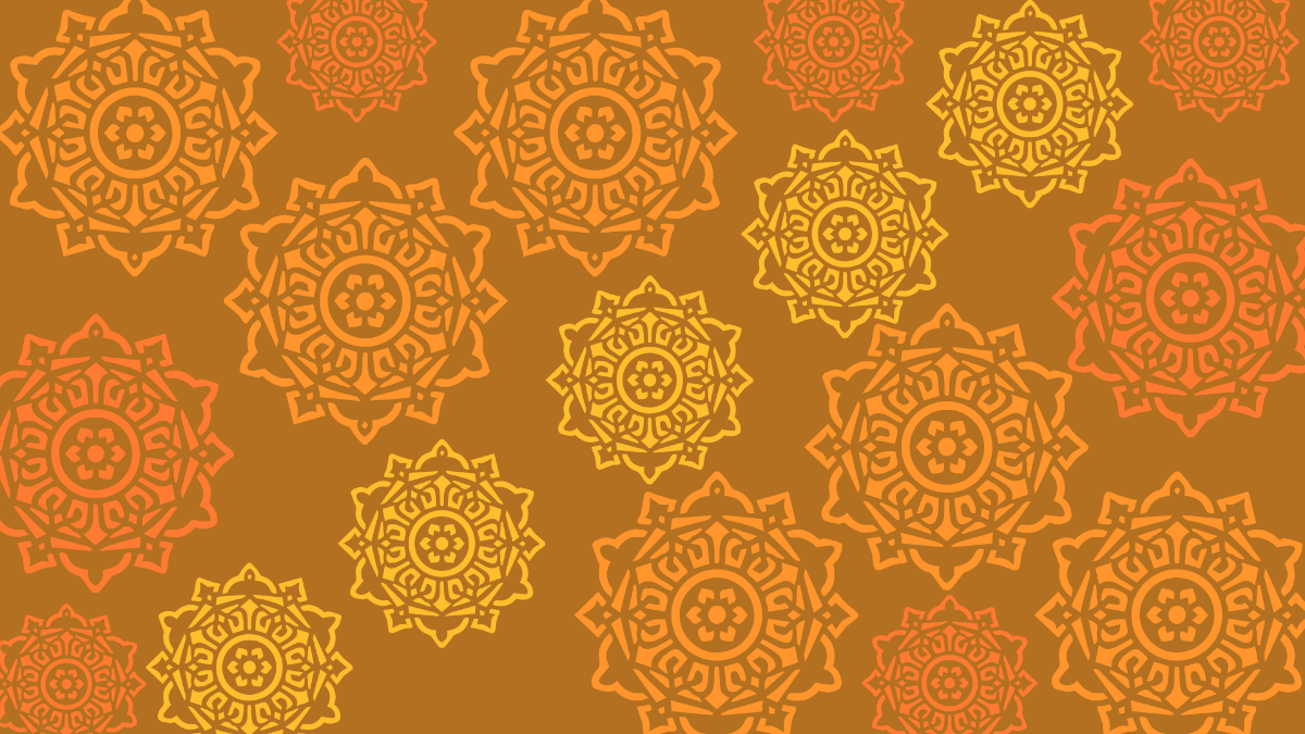 Dussehra Pattern Background Template