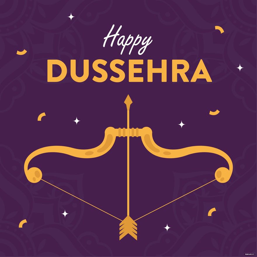Dussehra Celebration Vector