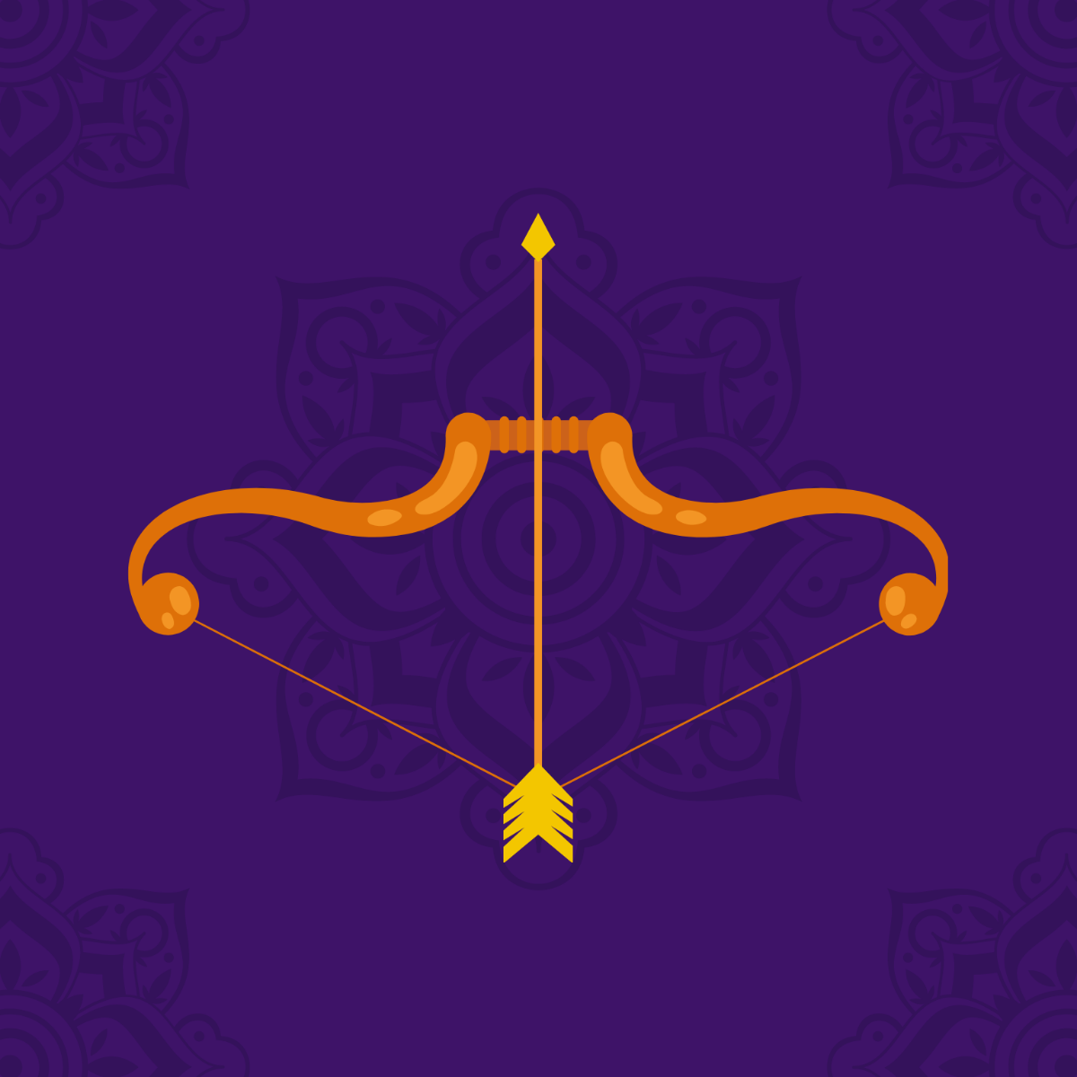 Dussehra Icon Vector Template