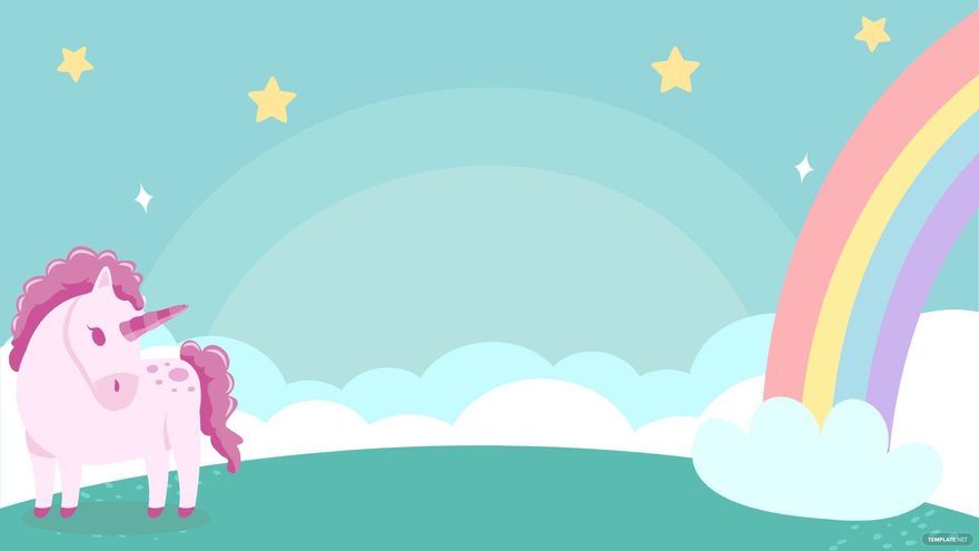 Unicorn Teams Background in Illustrator, EPS, SVG, JPG, PNG