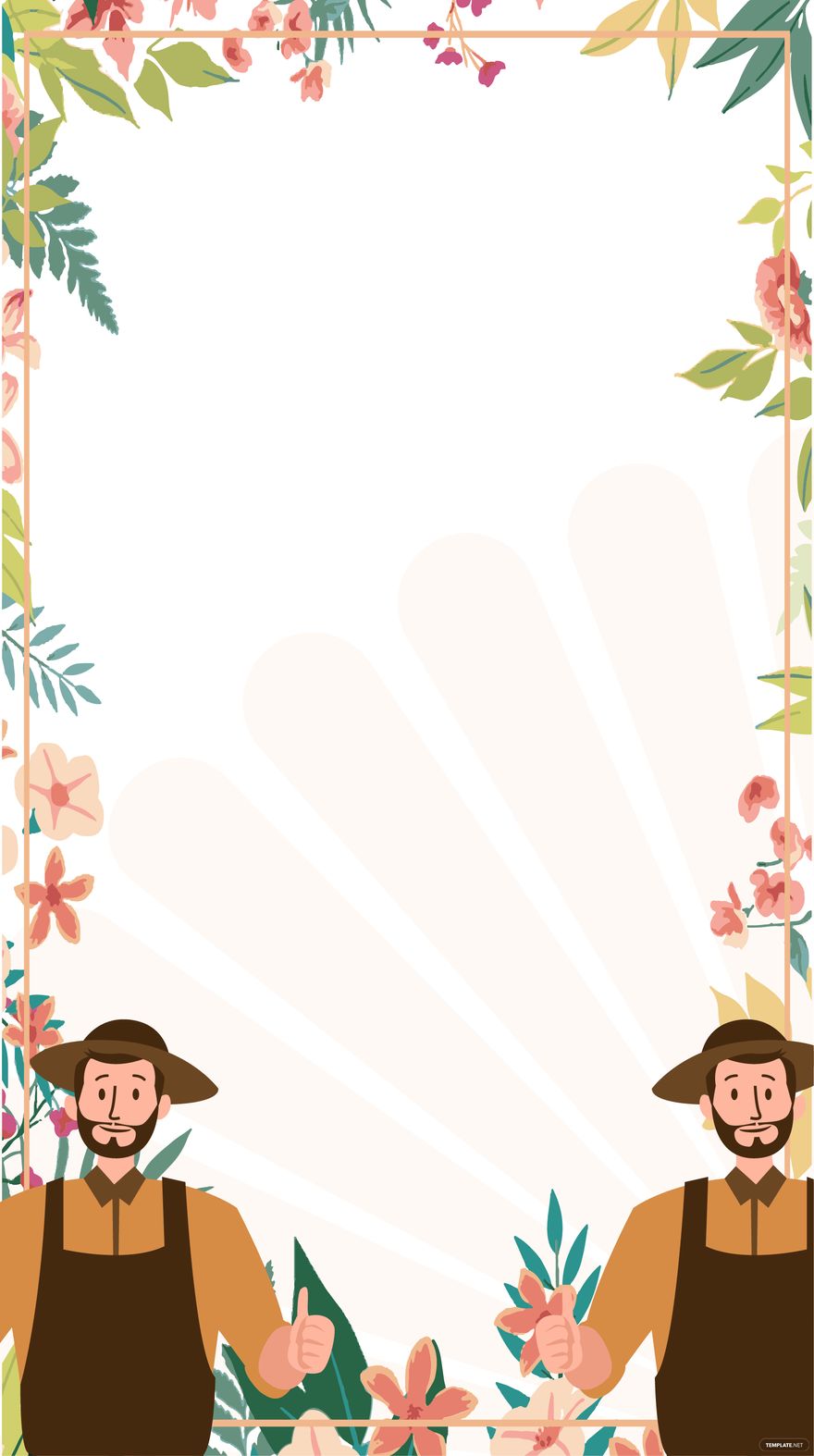 Free Farmers Day iPhone Background in PDF, Illustrator, PSD, EPS, SVG, JPG, PNG
