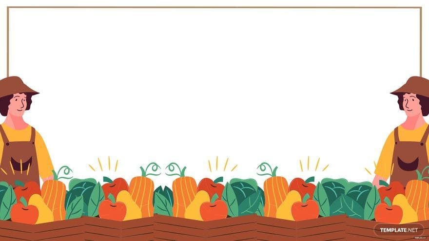 Farmers Day Vector Background
