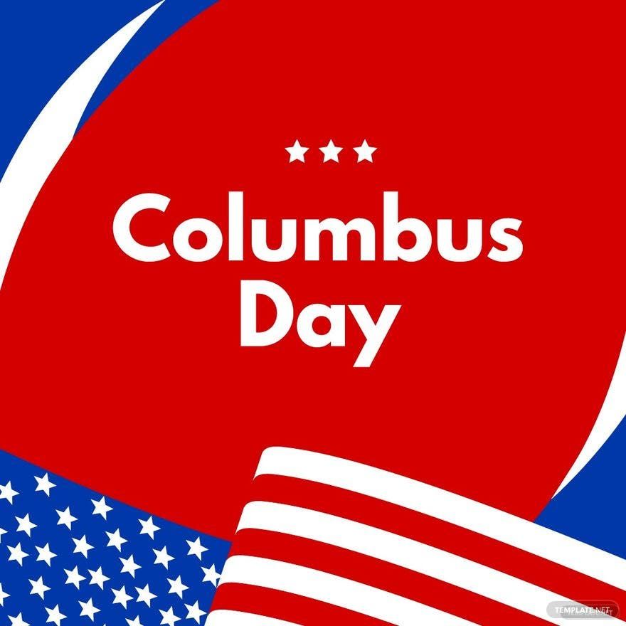 Happy Columbus Day Vector