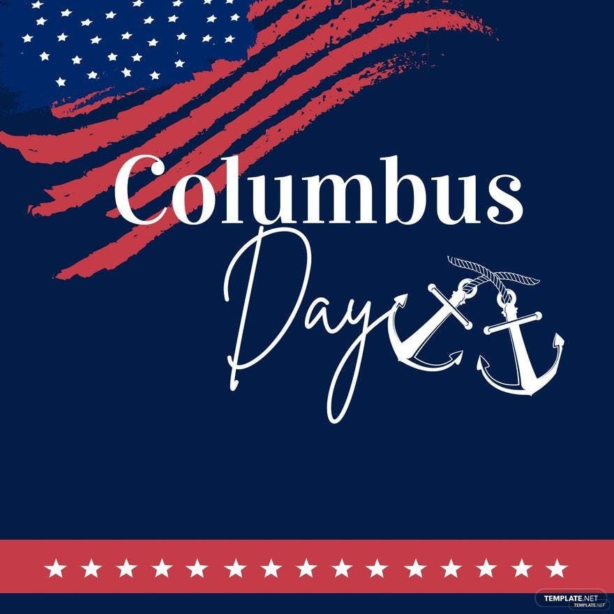 Columbus Day Design Clipart