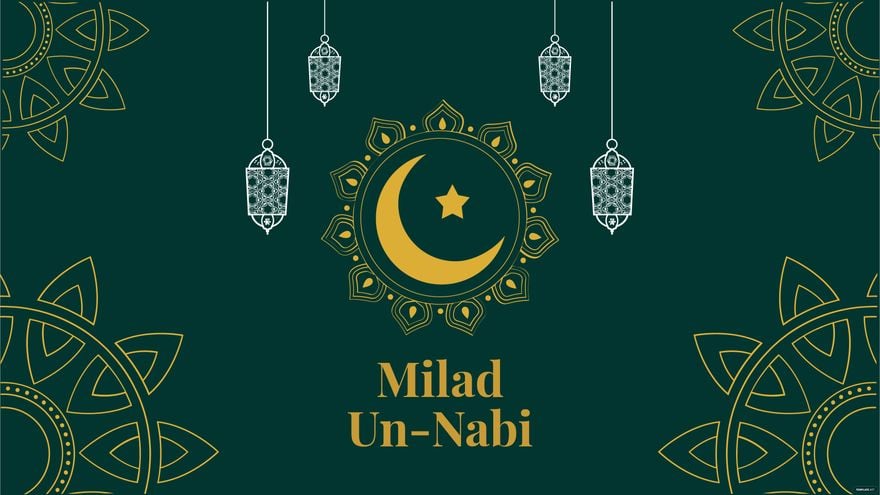 Free Milad un Nabi Background in PDF, Illustrator, PSD, EPS, SVG, JPG, PNG