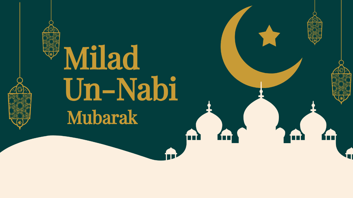 Free Milad un Nabi Image Background Template