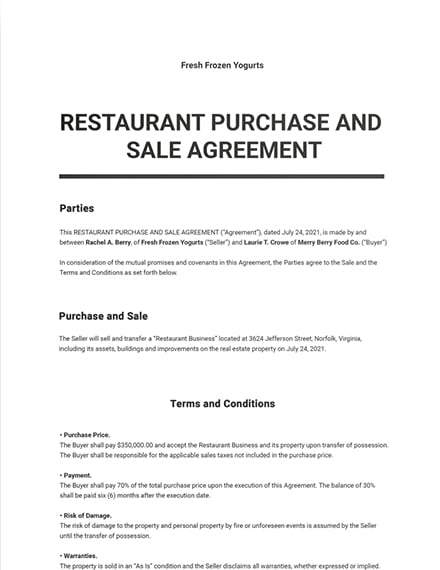 Assignment of purchase agreement real estate