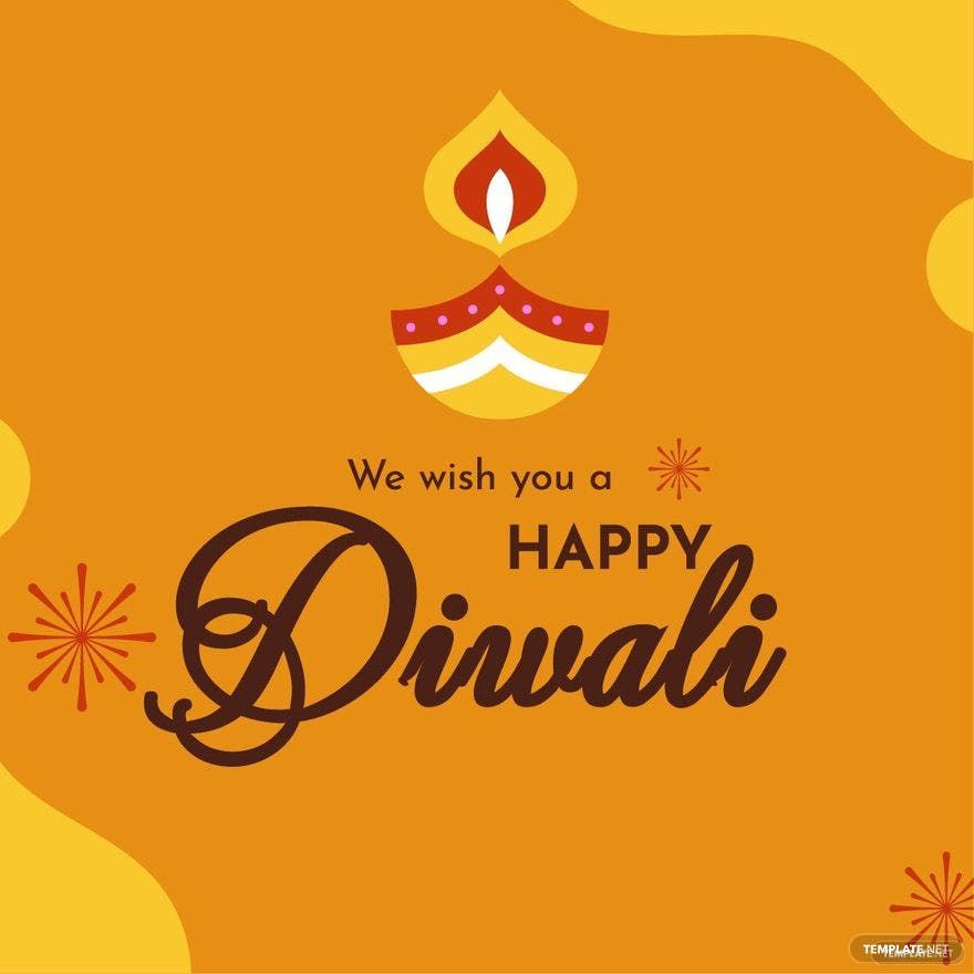 Free Diwali Wishes Vector