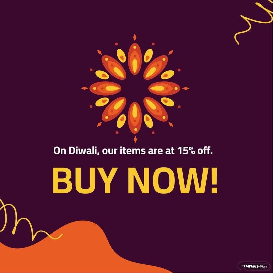 Free Diwali Promotion Vector