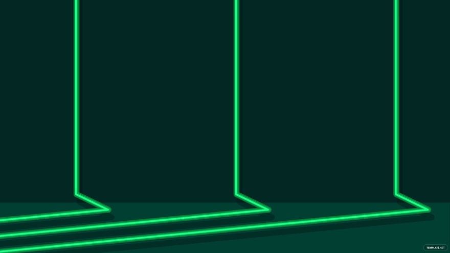 Free Green Neon Background in Illustrator, EPS, SVG, JPG, PNG