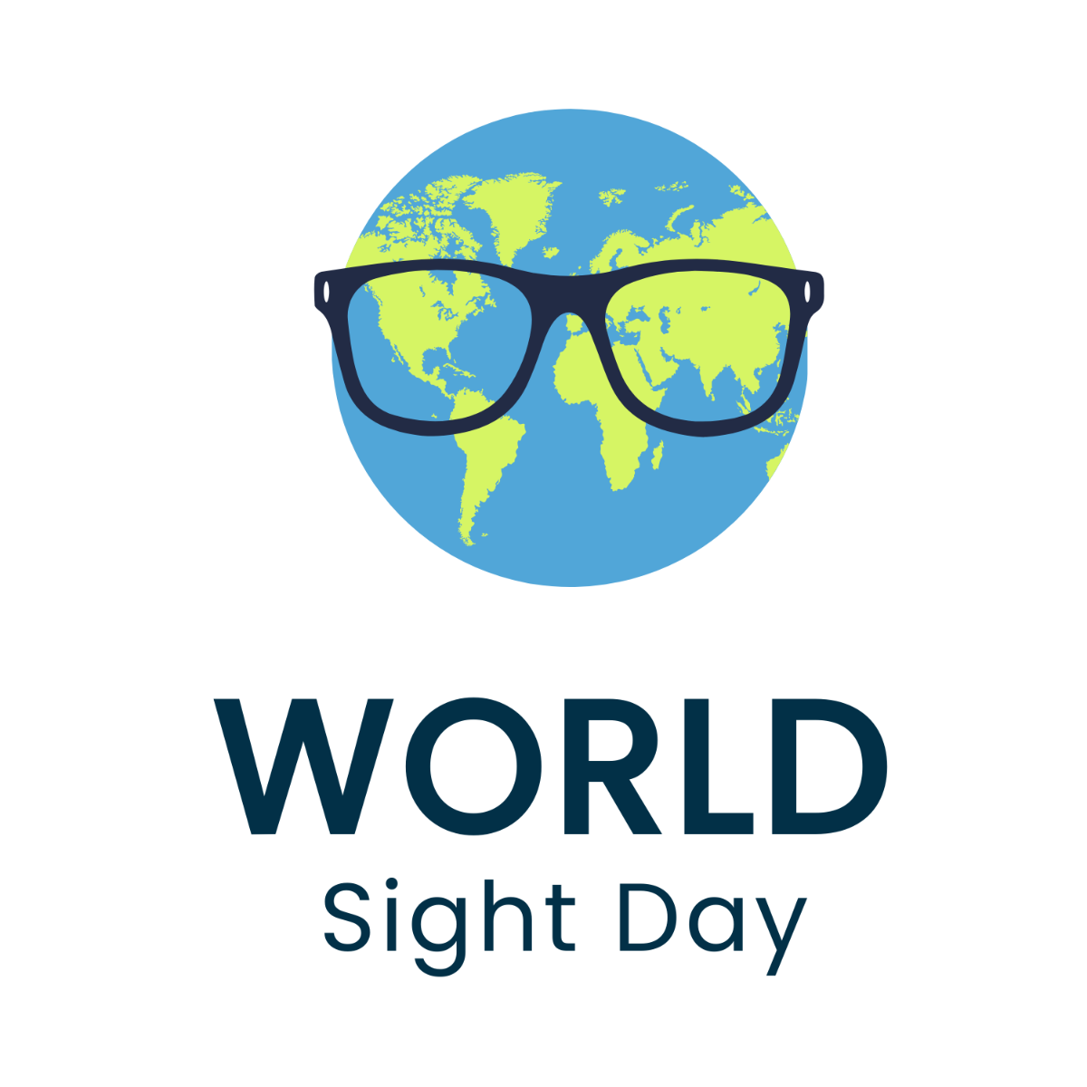 World Sight Day Vector