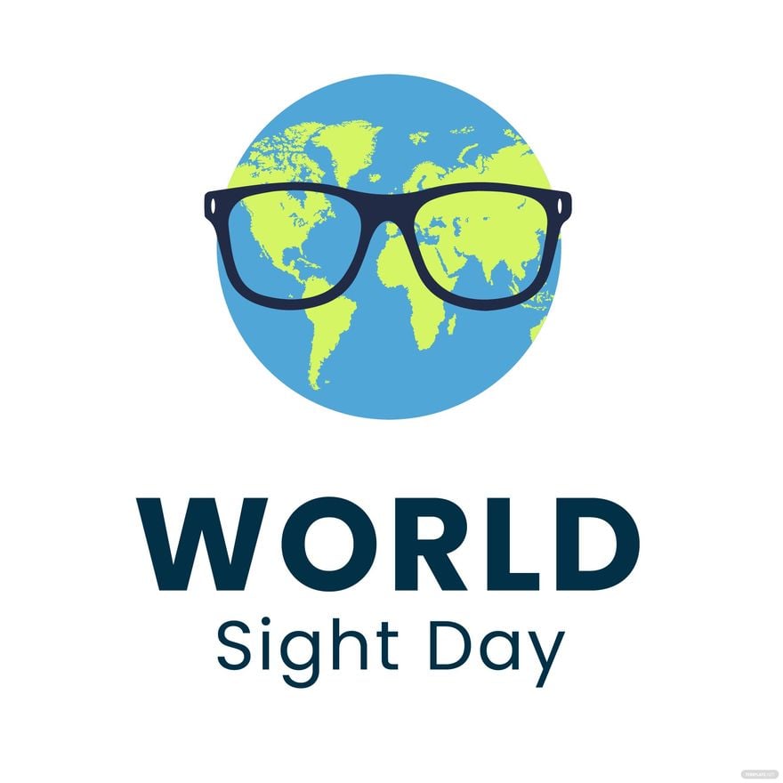 World Sight Day Vector
