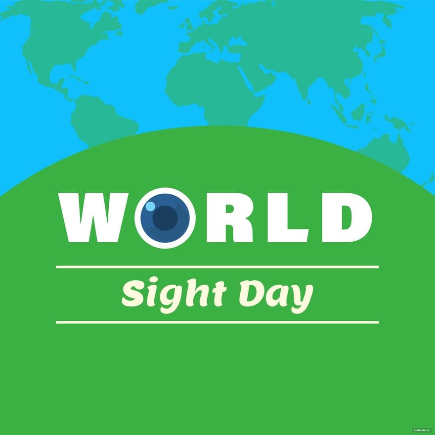 Free World Sight Day Illustration in Illustrator, PSD, EPS, SVG, JPG, PNG