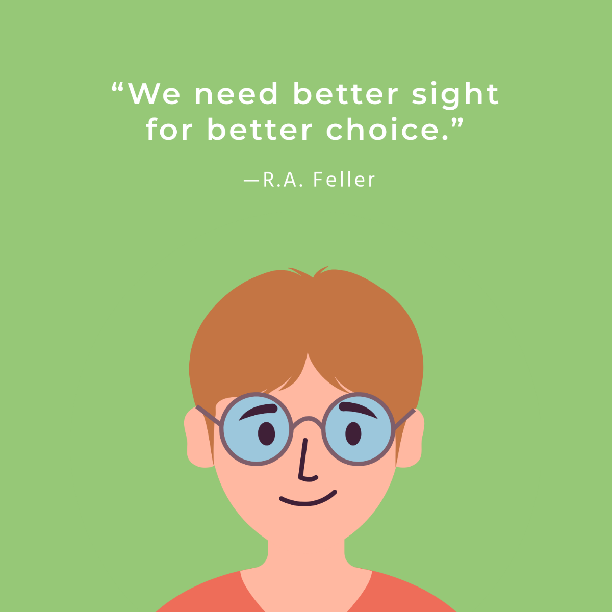 World Sight Day Quote Vector