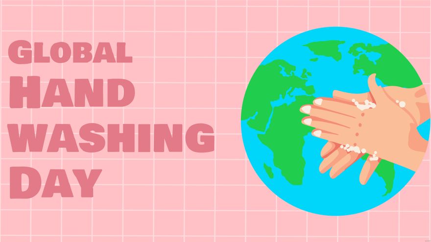 Free Global Handwashing Day Image Background