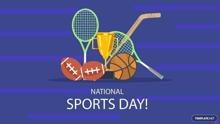 National Sports Day Wallpaper Background