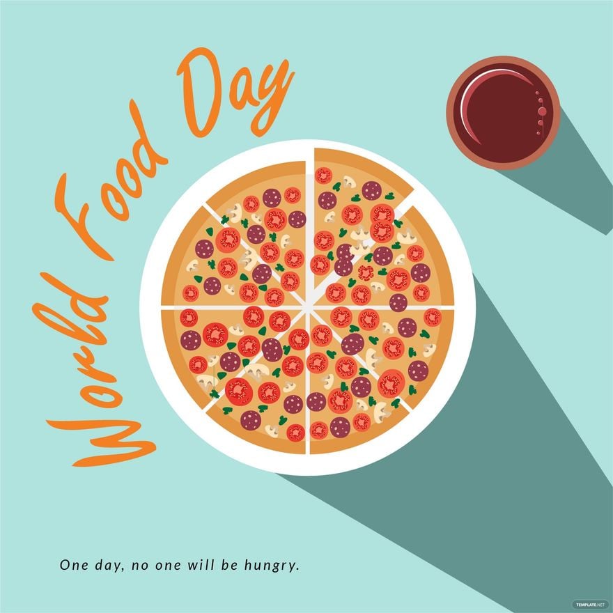 World Food Day Poster Vector