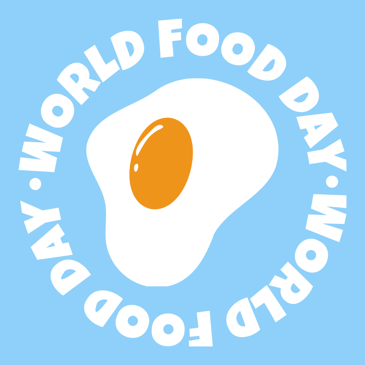 World Food Day Vector Template