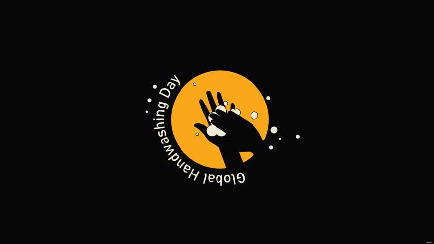 High Resolution Global Handwashing Day Background