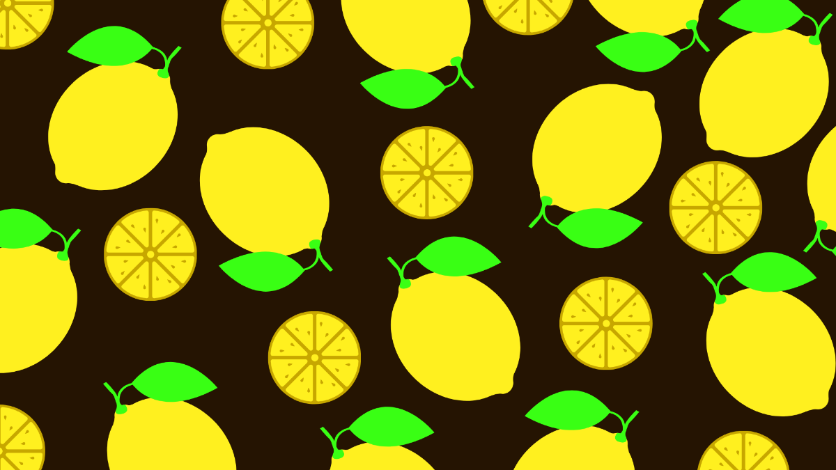 Neon Yellow Background Template