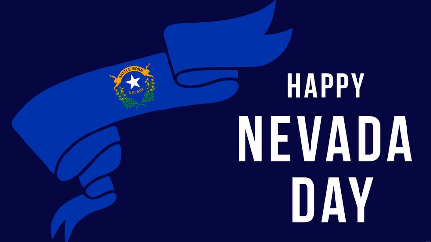 High Resolution Nevada Day Background