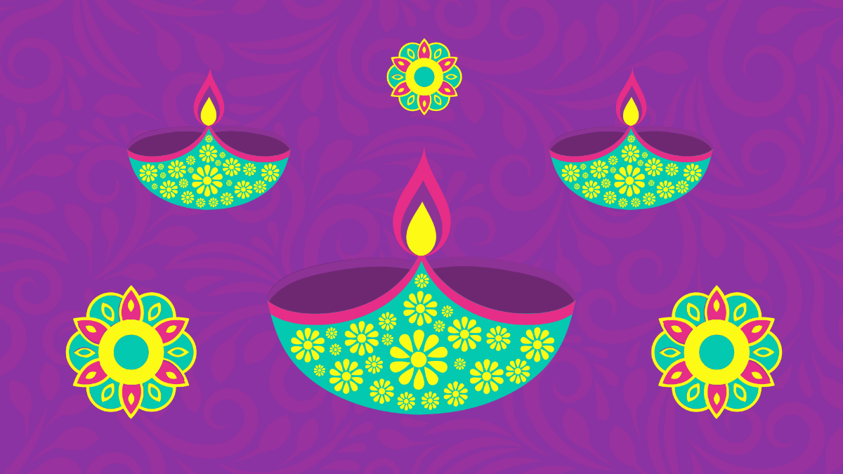 Diwali Design Background Template
