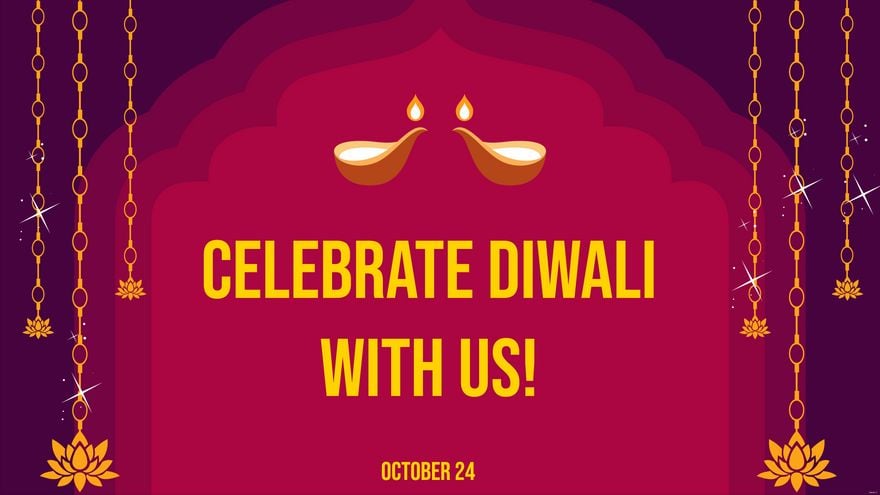 Diwali Invitation Background
