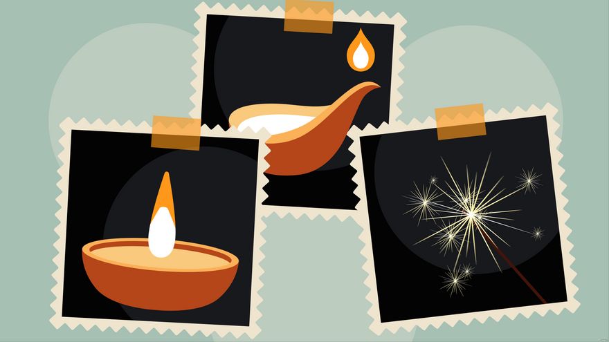 Free Diwali Picture Background in PDF, Illustrator, PSD, EPS, SVG, JPG, PNG