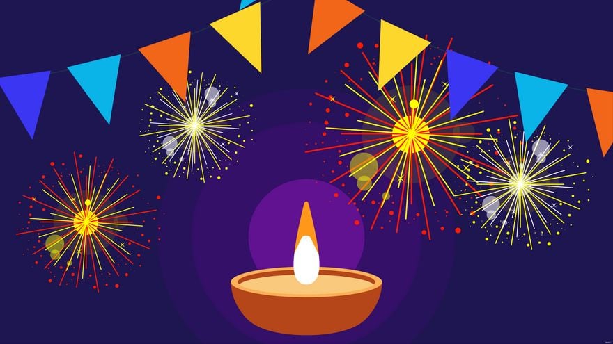 Free Diwali Colorful Background in PDF, Illustrator, PSD, EPS, SVG, JPG, PNG