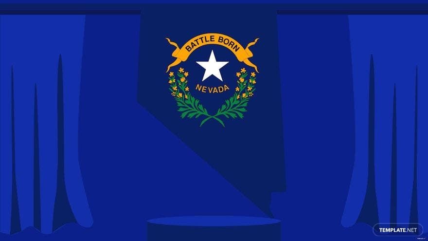 Nevada Day Banner Background