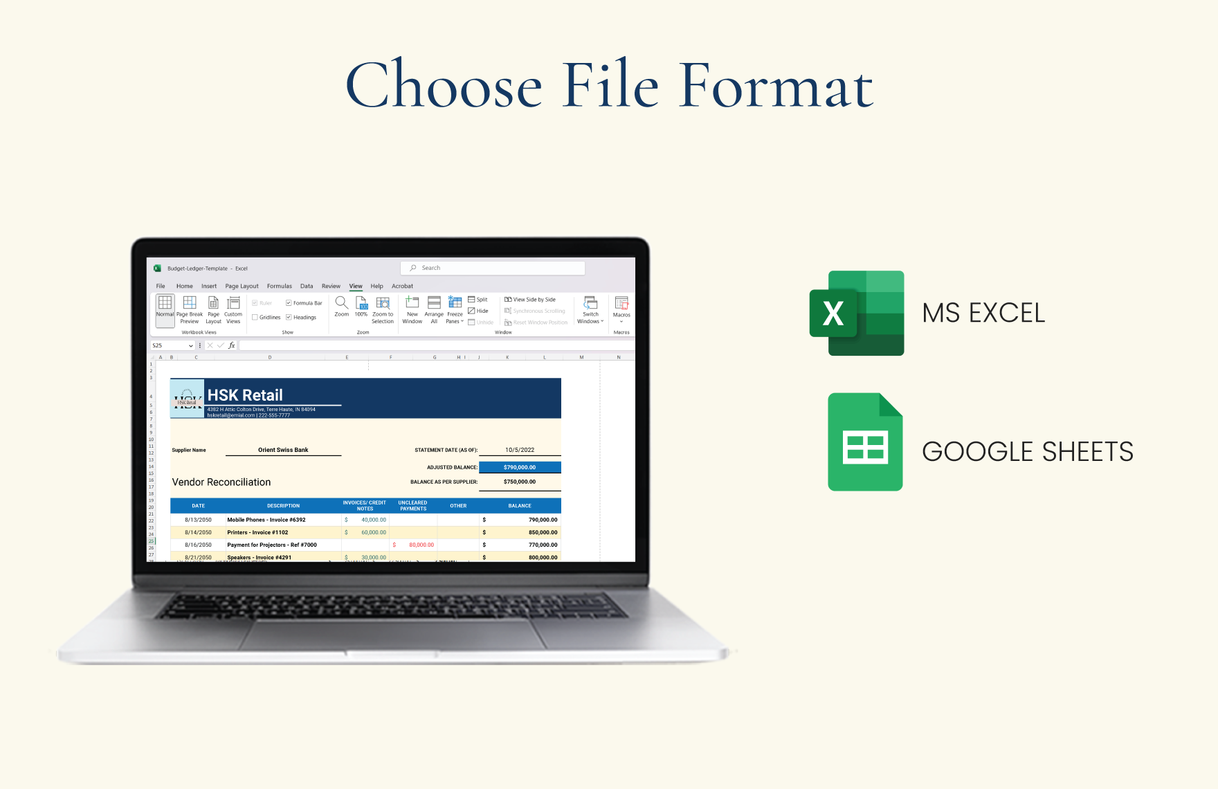 Vendor Reconciliation Template Excel Google Sheets Template Net