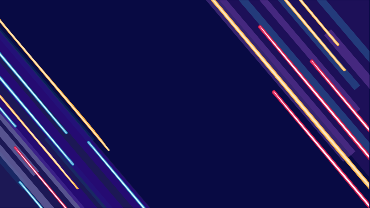 Neon Glow Background Template