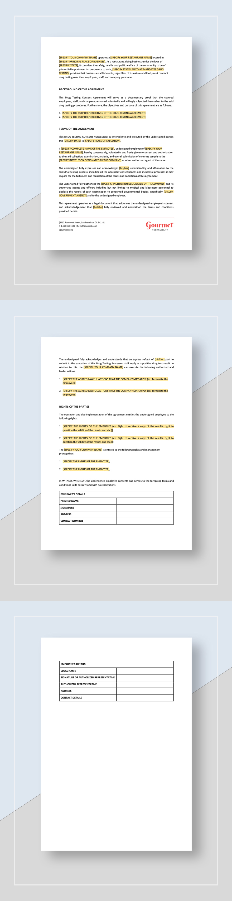 Sponsorship Agreement Letter Template - Google Docs, Word | Template.net