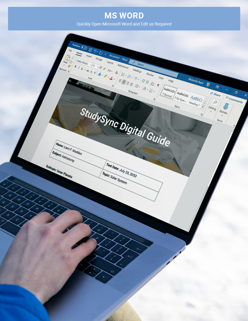 Study Sync Digital Guide Template