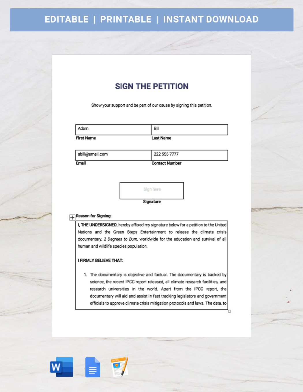 hoa-petition-template-google-docs-word-apple-pages-template